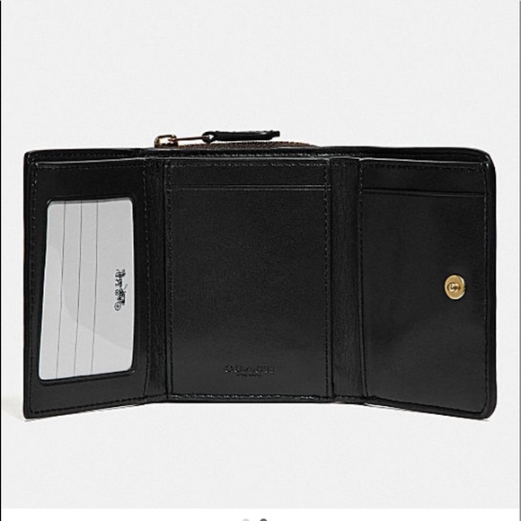 Small Trifold Wallet In Signature Canvas - Picture 2 of 4